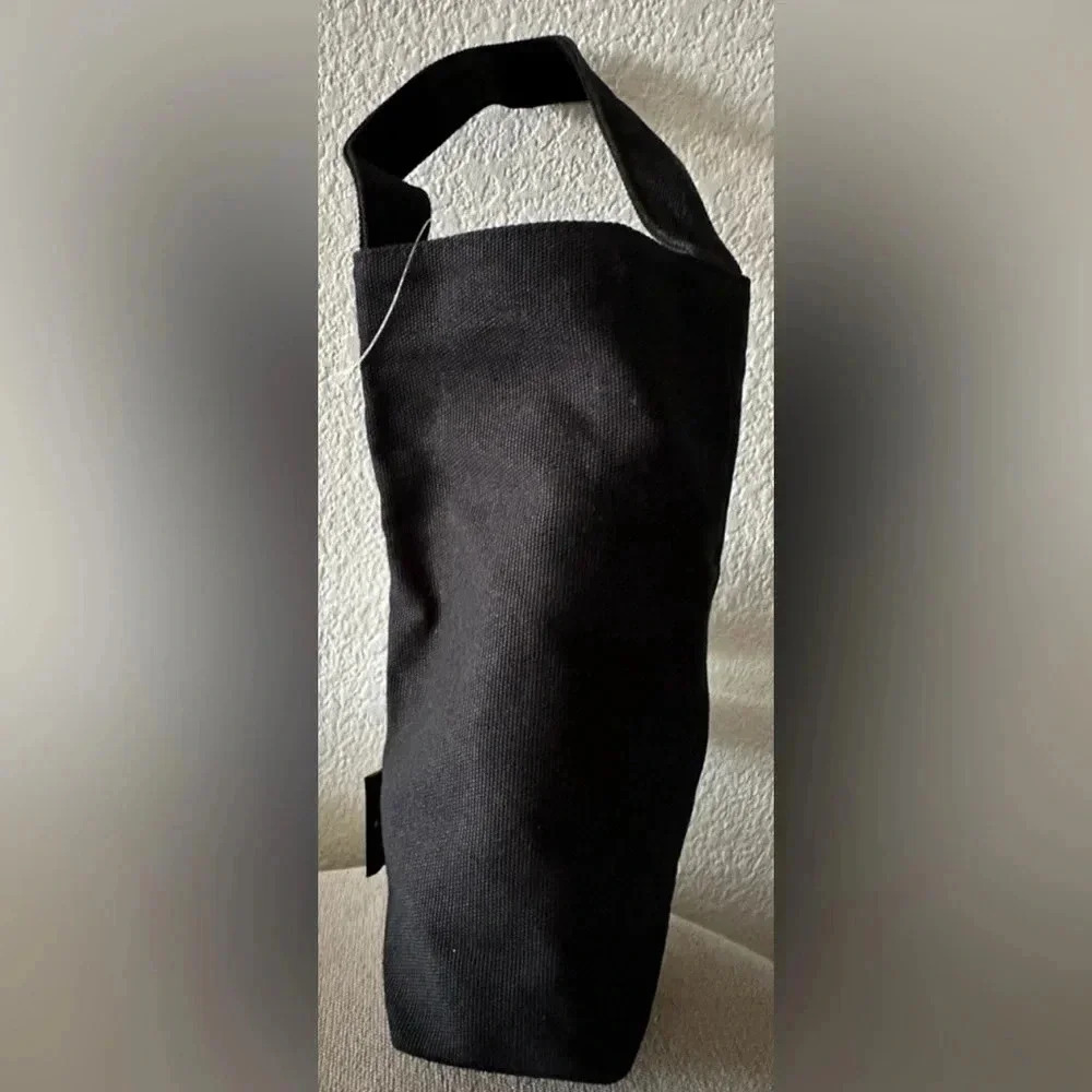 Kate Spade Cheers Wine Tote - Black Canvas - NWT - Picture 3 of 7